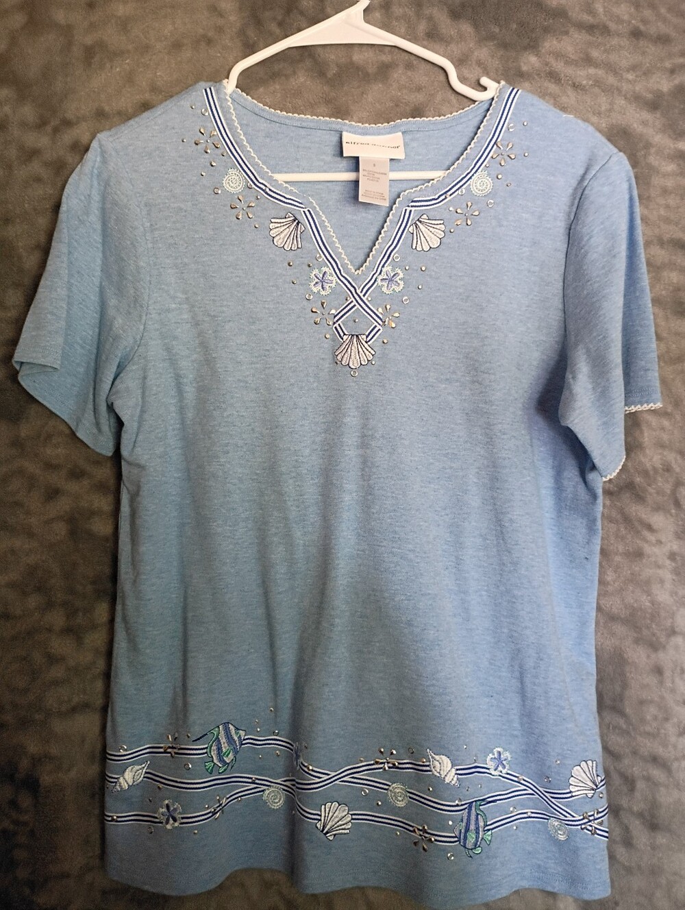 Alfred Dunner Beach Shirt